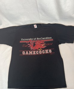 Vintage 80S USC Hoodie - South Carolina Gamecocks Sweatshirt for NCAA Fans