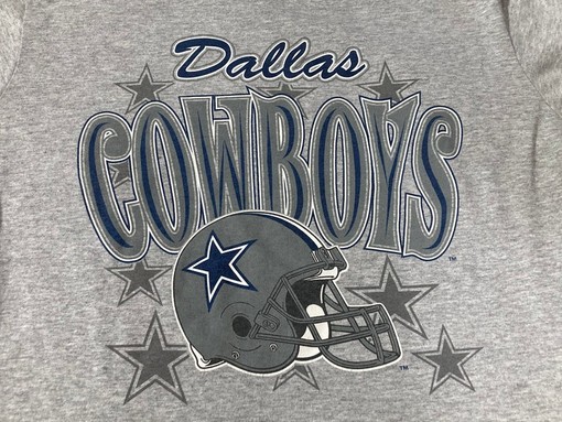 Vintage 80s 90s Garan Indie NFL Dallas Cowboys Tee, Hoodie and Sweatshirt Great for Football Enthusiasts