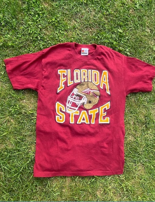 Vintage 80s Florida State University Seminoles T-shirt, Sweatshirt, Hoodie - Ideal Gifts for American University T Shirt