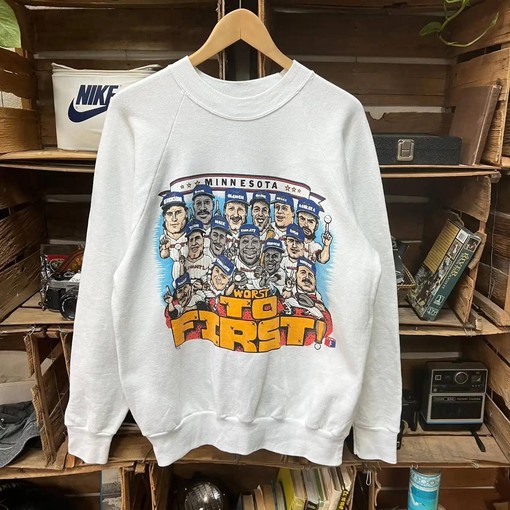 Vintage 80s Minnesota Twins Caricature Tee, Sweatshirt, Hoodie