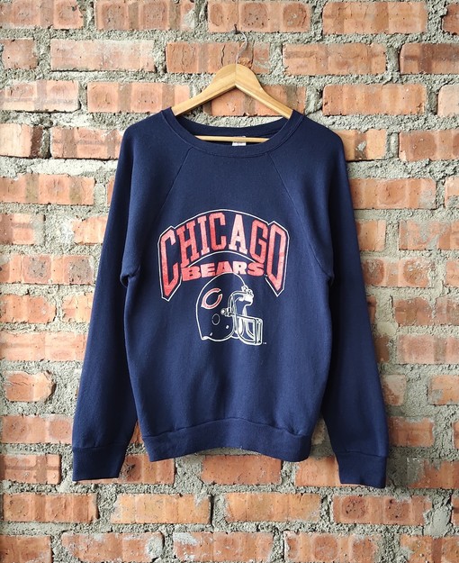 Vintage 80s NFL Chicago Bears Unisex Sweatshirt Hoodie - Perfect for Fans