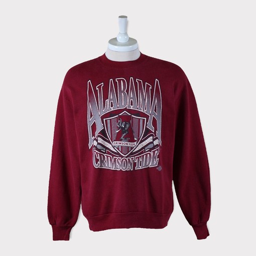 Vintage 90S Alabama Crimson Tide Sweatshirt, Alabama Crimson Tide University Sweater, Alabama Crimson Tide Hoodie