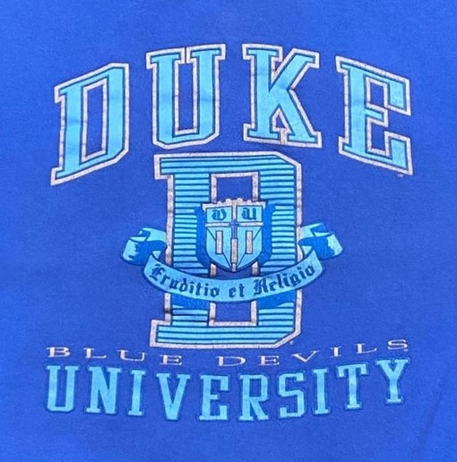 Vintage 90S Duke University Crewneck Sweatshirt, T shirt, Hoodie with Unique Style - Image 2