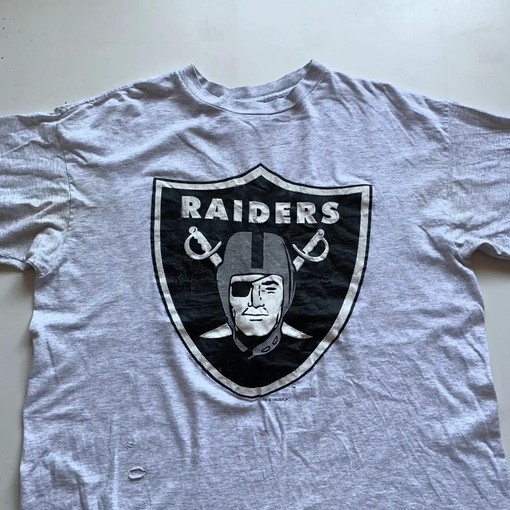 Vintage 90S LA Raiders Sports T-Shirt - Gift For NFL Fans - Image 2