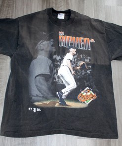 Vintage 90S MLB Baltimore Orioles Baseball Logo Pro Player Tee