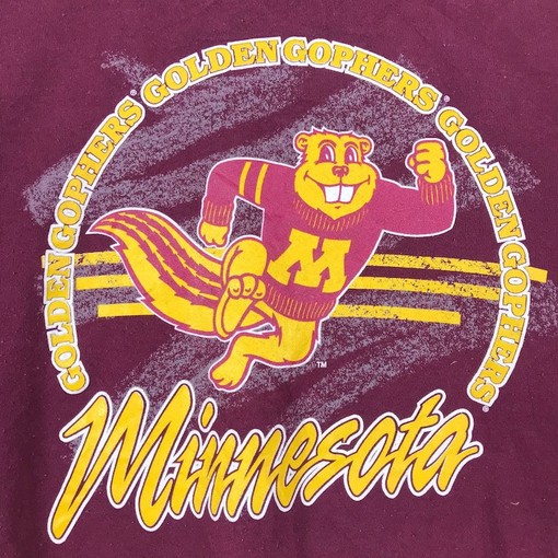 Vintage 90S Minnesota Golden Gophers Crewneck Sweatshirt, Excellent Sports Team Gift, Sports College Student - Image 3