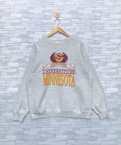 Vintage 90S Minnesota Golden Gophers (University Of Minnesota) Sports College Sweatshirt, University Sports Sweater