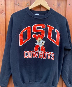 Vintage 90S Oklahoma State University Cowboys Crewneck Sweatshirt