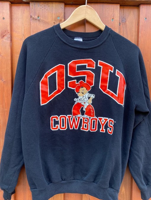 Vintage 90S Oklahoma State University Cowboys Crewneck Sweatshirt