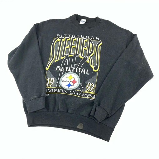 Vintage 90S Pittsburgh Steelers Division Champs Sweatshirt for NFL Fans - Tee Hoodie Gift
