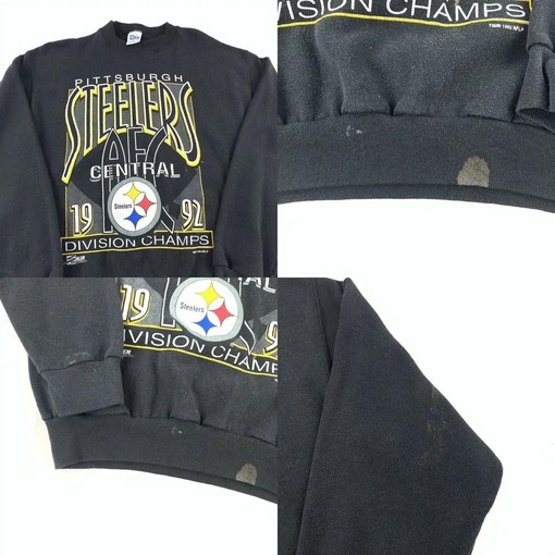 Vintage 90S Pittsburgh Steelers Division Champs Sweatshirt for NFL Fans - Tee Hoodie Gift - Image 2