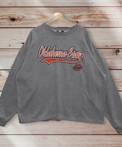 Vintage 90S Starter Oklahoma State University Crew Neck Sweatshirt