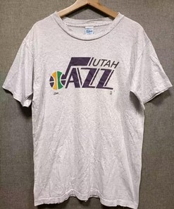 Vintage 90S T Shirt Bna Utah Jazz Sweatshirt Pullover Hoodie Reprinted - Gifts for NBA Fans american university t shirt