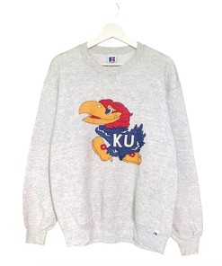Vintage 90S University Of Kansas Crewneck University Kansas Sweatshirt with Vintage Shirt, Great for Fans