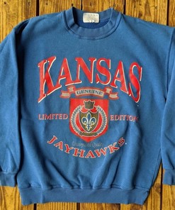 Vintage 90S University Of Kansas Jayhawks Sweatshirt, Your Perfect Jayhawks Sweater