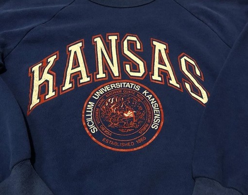 Vintage 90S University Of Kansas Jayhawks Sweatshirt with Kansas Jayhawks Shirt, Great Gift for Him and Her - Image 2