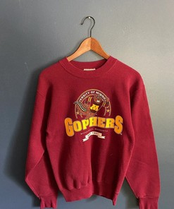 Vintage 90S University Of Minnesota Golden Gophers NCAA Crewneck Sweatshirt, T-Shirt, Hoodie Great Collection