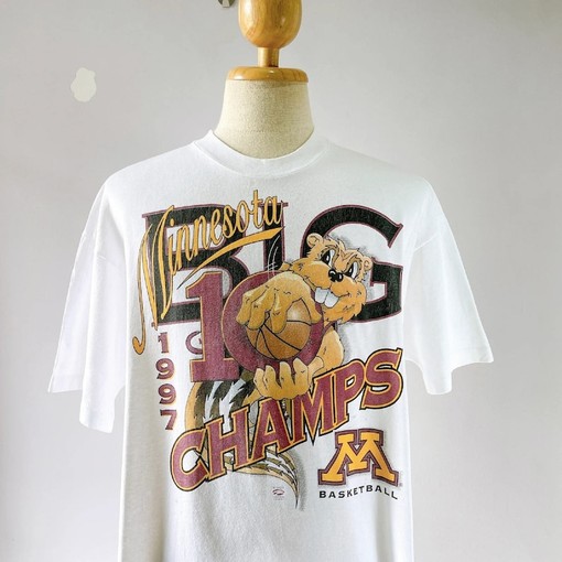 Vintage 90S University Of Minnesota Gophers Golden Final Four T-Shirt Full Size, Rare Vintage Sweatshirt, Unisex Hoodie - Image 2