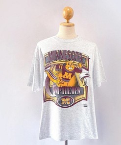 Vintage 90S University Of Minnesota Gophers Golden Final Four T-Shirt, Ideal Vintage College Shirt Top