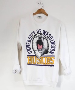 Vintage 90S University Of Washington Huskies Tide Shirt