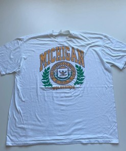 Vintage 90S University of Michigan NCAA Graphic T-Shirt Sweatshirt Hoodie - Gifts for Sports Lovers