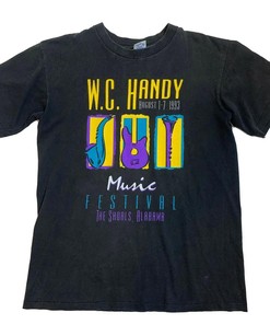 Vintage 90S W.C. Handy Music Festival Jazz Blues T-Shirt - Gift For Music Fans
