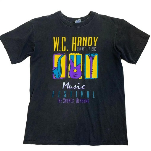 Vintage 90S W.C. Handy Music Festival Jazz Blues T-Shirt - Gift For Music Fans