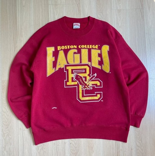 Vintage 90s Boston College Eagles Football Crewneck Sweatshirt, Tee, and Shirt - Best Gift for Eagles Fans