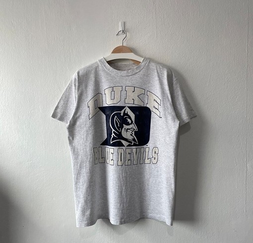 Vintage 90s Duke University Blue Devils T-Shirt, Vintage Sweatshirt, Hoodie Gifts for Fans with a Retro Style
