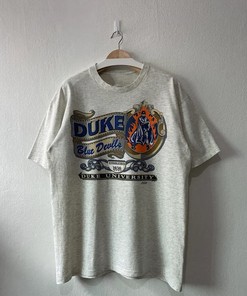 Vintage 90s Duke University Blue Devils T-Shirt, Vintage Sweatshirt, Hoodie with Classic Design