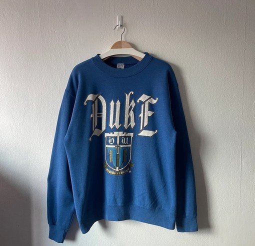 Vintage 90s Duke University Crewneck Sweatshirt, T shirt, Hoodie Gifts for Fans with a Classic Look