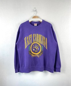 Vintage 90s East Carolina University Pirates Sweatshirt and Hoodie, NCAA Shirts for Men and Women