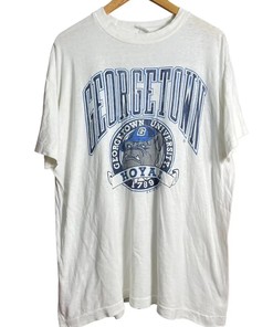 Vintage 90s Georgetown Hoyas University Sweatshirt - NCAA Shirts for Men and Women