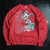 Vintage 90s Georgia Bulldogs Football Sweatshirt and T-Shirt Set - NCAA Shirts for Kids and Adults