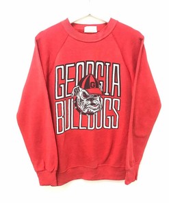 Vintage 90s Georgia Bulldogs University Sweatshirt - American University Shirt for Fans