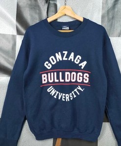 Vintage 90s Gonzaga Hoodie Sweatshirt