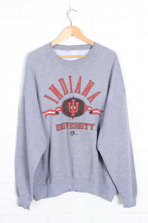 Vintage 90s Indiana University Sweatshirt - Classic College Shirts - Retro NCAA Shirts