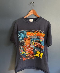 Vintage 90s Jeff Gordon NASCAR Chevy Monte Carlo SS Racing Tee Shirt, Retro NASCAR Shirts, Hoodie