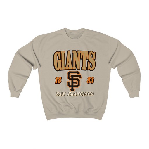 Vintage 90s MLB San Francisco Giants Crewneck Sweatshirt Hoodie Collection - Ideal Gifts for MLB Fans