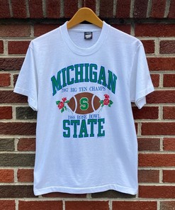 Vintage 90s Michigan State Spartans Sweatshirt, Rose Bowl Champions - NCAA Apparel