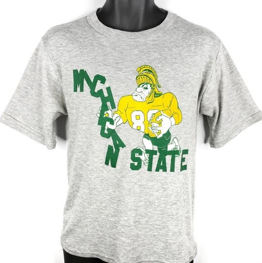 Vintage 90s Michigan State Spartans Sweatshirt for Fans - NCAA Apparel