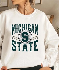Vintage 90s Michigan University Sweatshirt Hoodie Shirt, Retro U of M Apparel Gift with American University Shirt