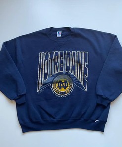 Vintage 90s Michigan Wolverines Russel Athletic University American Sweatshirt - NCAA Shirts for Men and Women