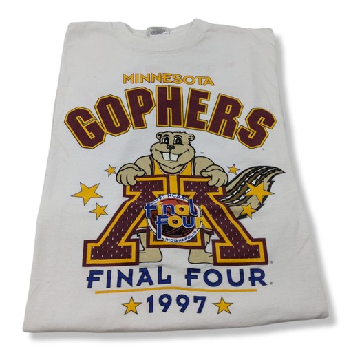 Vintage 90s Minnesota Gophers Basketball 1997 Big Ten Champions Shirt for Football Lover Gifts