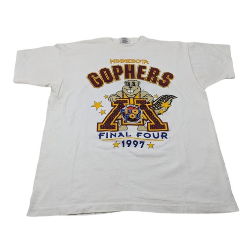 Vintage 90s Minnesota Gophers Basketball 1997 Big Ten Champions Shirt for Football Lover Gifts - Image 2