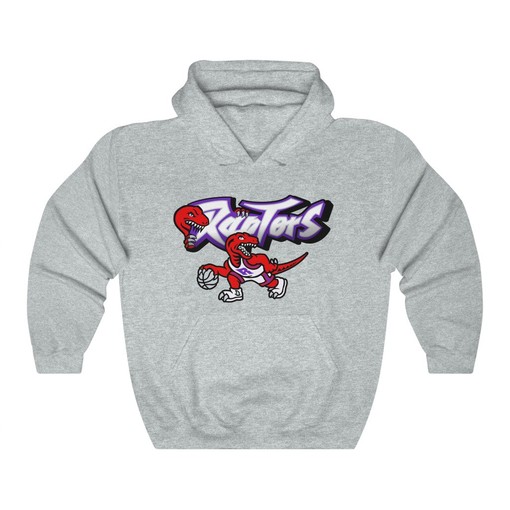 Vintage 90's NBA Sweatshirt Hoodie Shirt for Toronto Raptors Fans
