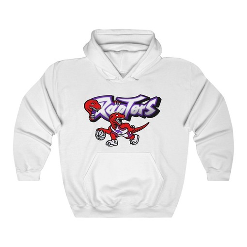 Vintage 90's NBA Sweatshirt Hoodie Shirt for Toronto Raptors Fans - Image 2