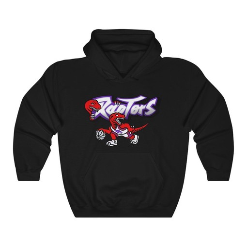 Vintage 90's NBA Sweatshirt Hoodie Shirt for Toronto Raptors Fans - Image 3