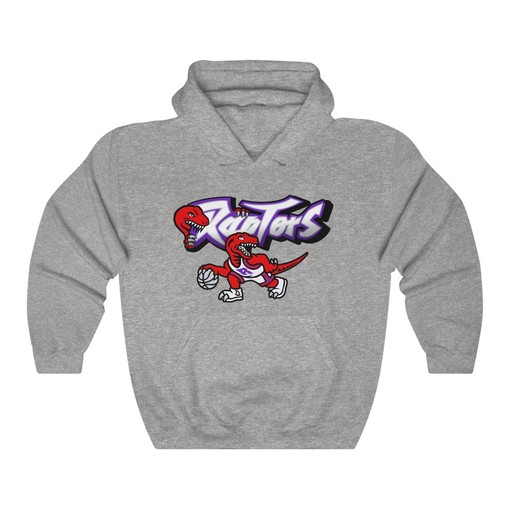 Vintage 90's NBA Sweatshirt Hoodie Shirt for Toronto Raptors Fans - Image 4