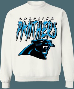 Vintage 90's NFL Carolina Panthers American Football Lover Sweatshirt Hoodie